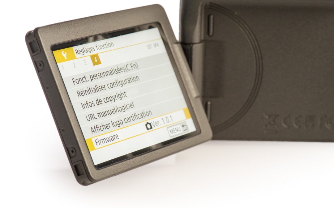 Mettre à jour le firmware de son appareil photo et son objectif