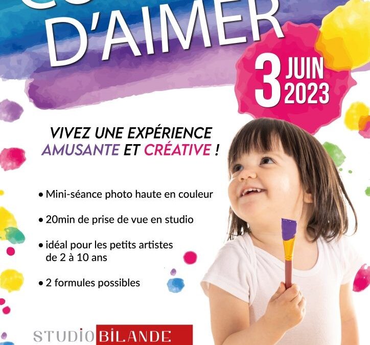 Pour une mini-séance photo haute en couleur! 